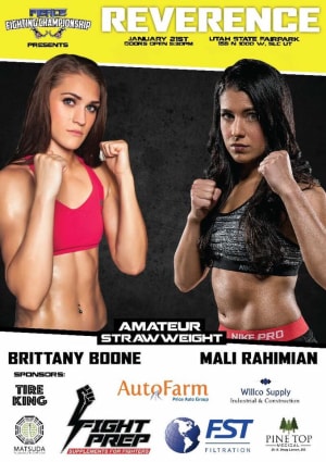Catch Brittany's first fight of 2017 on 1/21 live from SLC for FFC! 