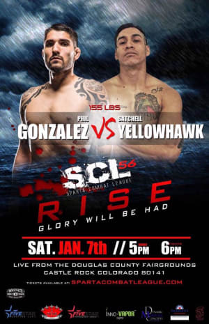 Our first fights of 2017! Be sure to support Phil 1/7!