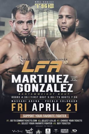 Adam will fight for LFA 4/21 live from Pueblo!