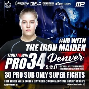 We're with Jaidyn Mueller 5/12 for Fight to Win's PRO BJJ at the National Western Complex!