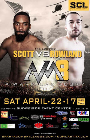 Randy Rowland fights 4/22 on the SCL AVM show in Loveland! 