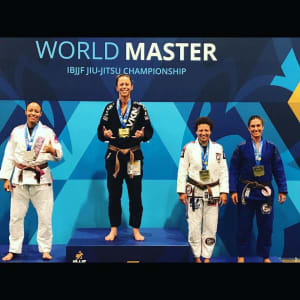 HUGE congratulations going out to coach Beth for winning MASTERS WORLDS at the IBJJF Jiu-Jitsu tournament yesterday! 