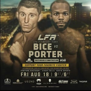 Sid makes his return to the LFA cage live from Sioux Falls 8/18!