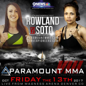 Salina's first fight as a Factory X'er is going down Friday, October 13th for Paramount MMA!