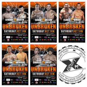 SCL FIGHT WEEK for Josh, Adam, Ty, Jeremiah and MarQuel! 