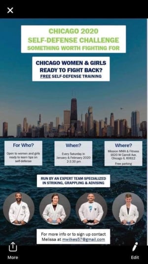 A New Challenge for 2020 - Women's Self-Defense