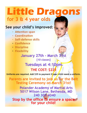 Little Dragons Spring Session