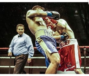 Ricky Frausto wins his 2nd professional boxing fight in Tijuana Mexico