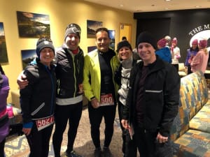 Hypothermic Half and First Triathlon of the Year!!!!