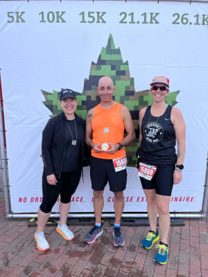 Team Triumph at the Running Races