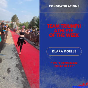 Athlete of the Week Spotlight: Klara Doelle - Defying Challenges and Embracing Triathlon