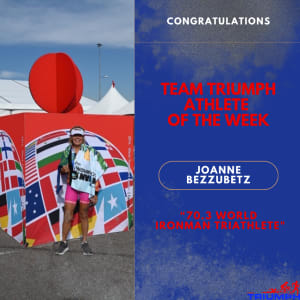 Athlete of the Week Spotlight: Joanne Bezzubetz - Triumph Through Determination in Triathlon