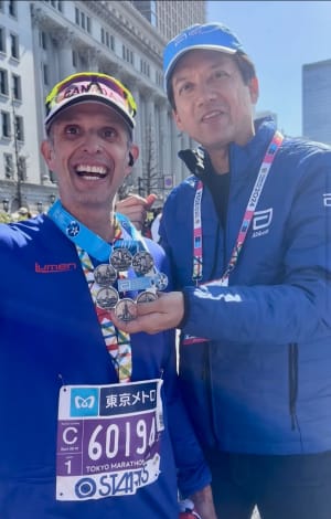 Chasing Dreams: Inside the Incredible Feat of Luc Lapensée's Major Marathon Quest