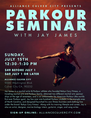 Parkour Seminar at Alliance Culver City