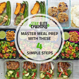 MASTER MEAL PREP WITH THESE 4 SIMPLE STEPS