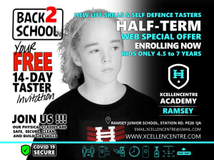New FREE 14-day tasters - Ramsey Academy Web ONLY - Half-term Offer - 4.5 to 7 years