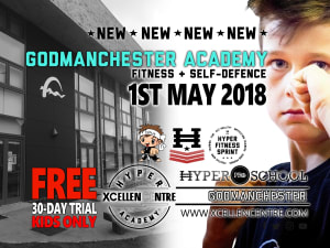 New Hyper Academy opening announced in Godmanchester (Huntingdon) Kids on the 1st May!