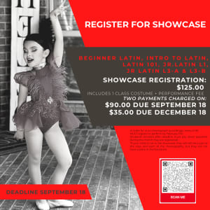 REGISTER FOR SHOWCASE! ages 7-10