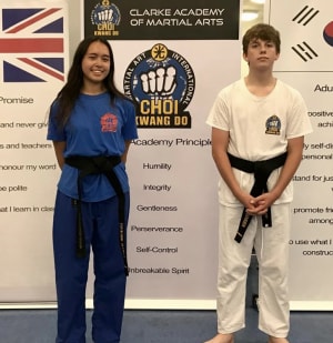 Teen Students get Black Belt in Martial Arts!