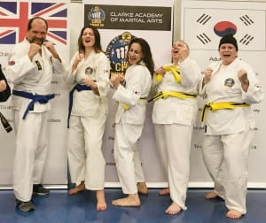 Teddington Adult Martial Arts Students
