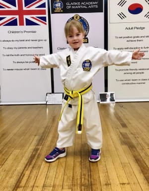 Girls Martial Arts Class in Teddington 