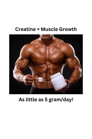 Expectations vs Reality: The benefits of using Creatine, BCAA for strength and muscle gain.