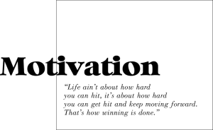 The psychology behind losing your motivation. 