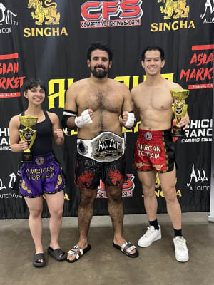 American Top Team - Tracy goes 3-0!