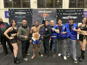 Joshua “Bam Bam” Burdios Captures His Third Consecutive Muay Thai Title