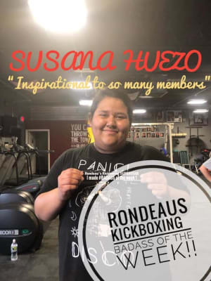 Rondeau's Kickboxing BadAss of the Week - Susana