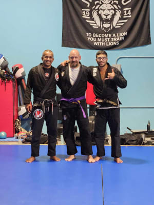 One of our fathers here and one of our purple belts shares his journey so far !!