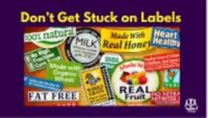 DON'T GET STUCK ON LABELS