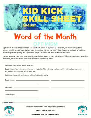 AUGUST 2023 WORD OF THE MONTH WORKSHEET