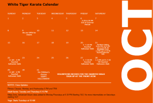 October 2023 - Updates and Events