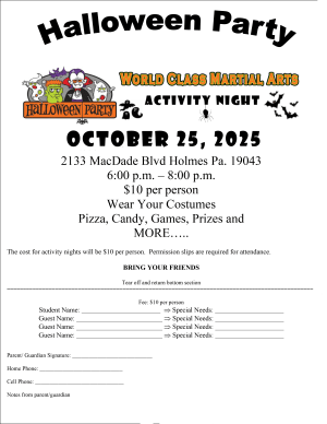 Halloween Party 2025
