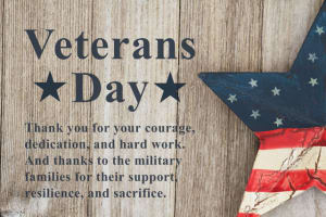 Honoring our Veterans on Veteran's Day 