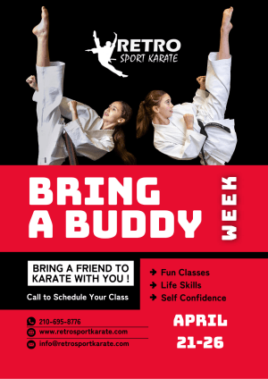 BRING A BUDDY WEEK APRIL 21-26, 2025