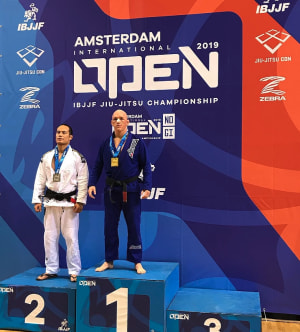 Chris Bower claims Gold in Amsterdam!