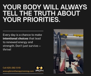 Your body will always tell the truth