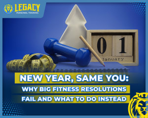 New Year, Same You: Why Big Fitness Resolutions Fail and What to Do Instead