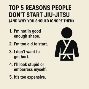 Top 5 Reasons People Don’t Start Jiu-Jitsu (And Why You Should Ignore Them), By Jason Strickland, Jiu Jitsu Black Belt, Legion Jiu Jitsu in Hendersonville