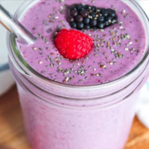 6-Ingredient High Fiber Smoothie