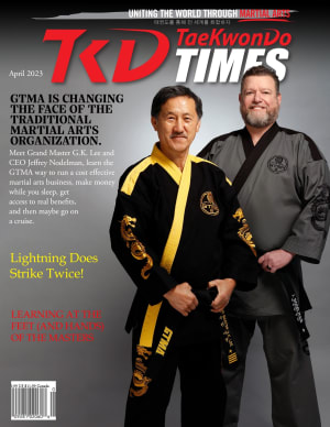GTMA Cover Feature - Taekwondo Times April 2023