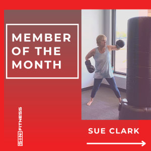 Member of the Month for July is Sue Clark!
