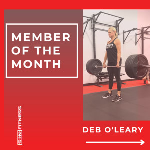 Member of the Month for August is Deb O'Leary 