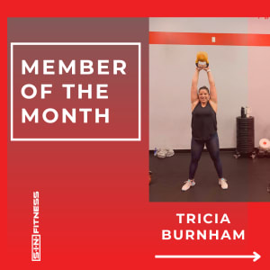 Member of the Month for December is Tricia Burnham!!