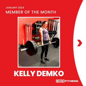 Member of the Month for January 2024 is Kelly Demko
