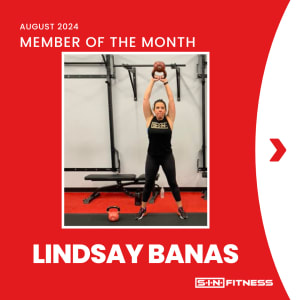 Member of the Month for August 2024 is Lindsay Banas!!