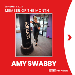 Member of the Month for September 2024 is Amy Swabby!!