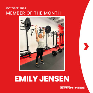 Member of the Month for October 2024 is Emily Jensen!